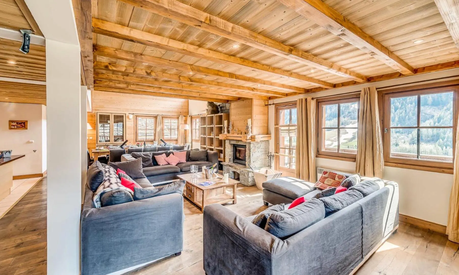 Chalet Whistler - Chalet 5 - 170M2 - 6 Chambres, 6 Salles De Bain, Sauna Et Jacuzzi Mae-3404 Les Boisses 0*,