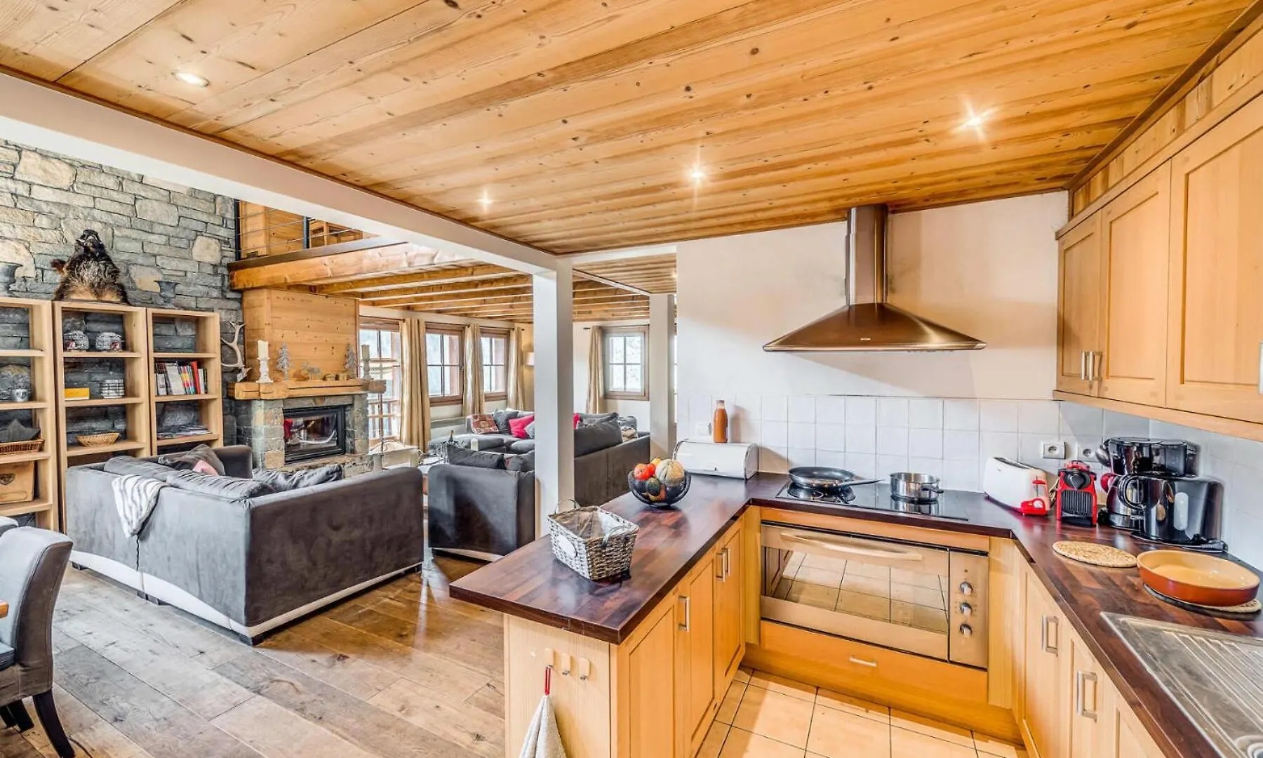 Chalet Whistler - Chalet 5 - 170M2 - 6 Chambres, 6 Salles De Bain, Sauna Et Jacuzzi Mae-3404 Les Boisses フランス
